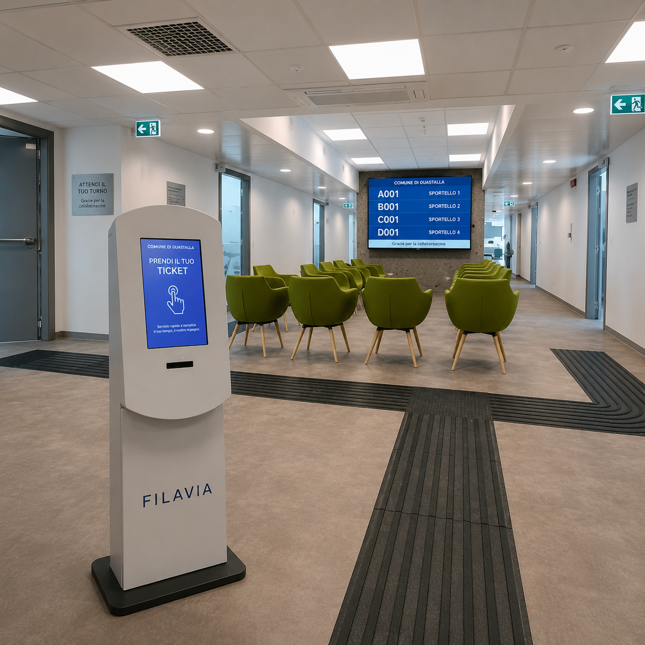 FilaVia Q.Giant - monitoraggio accessi e flussi utenti